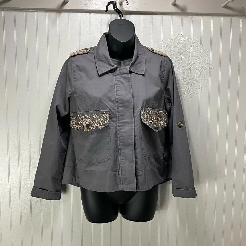 DEMOCRACY Embroidered Jacket